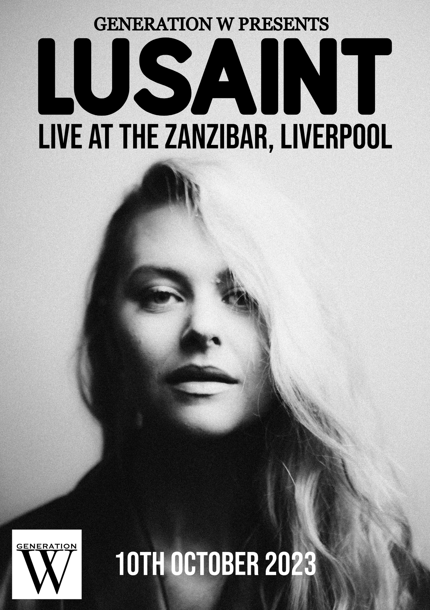 Lusaint: Live in Liverpool (Digital Ticket)
