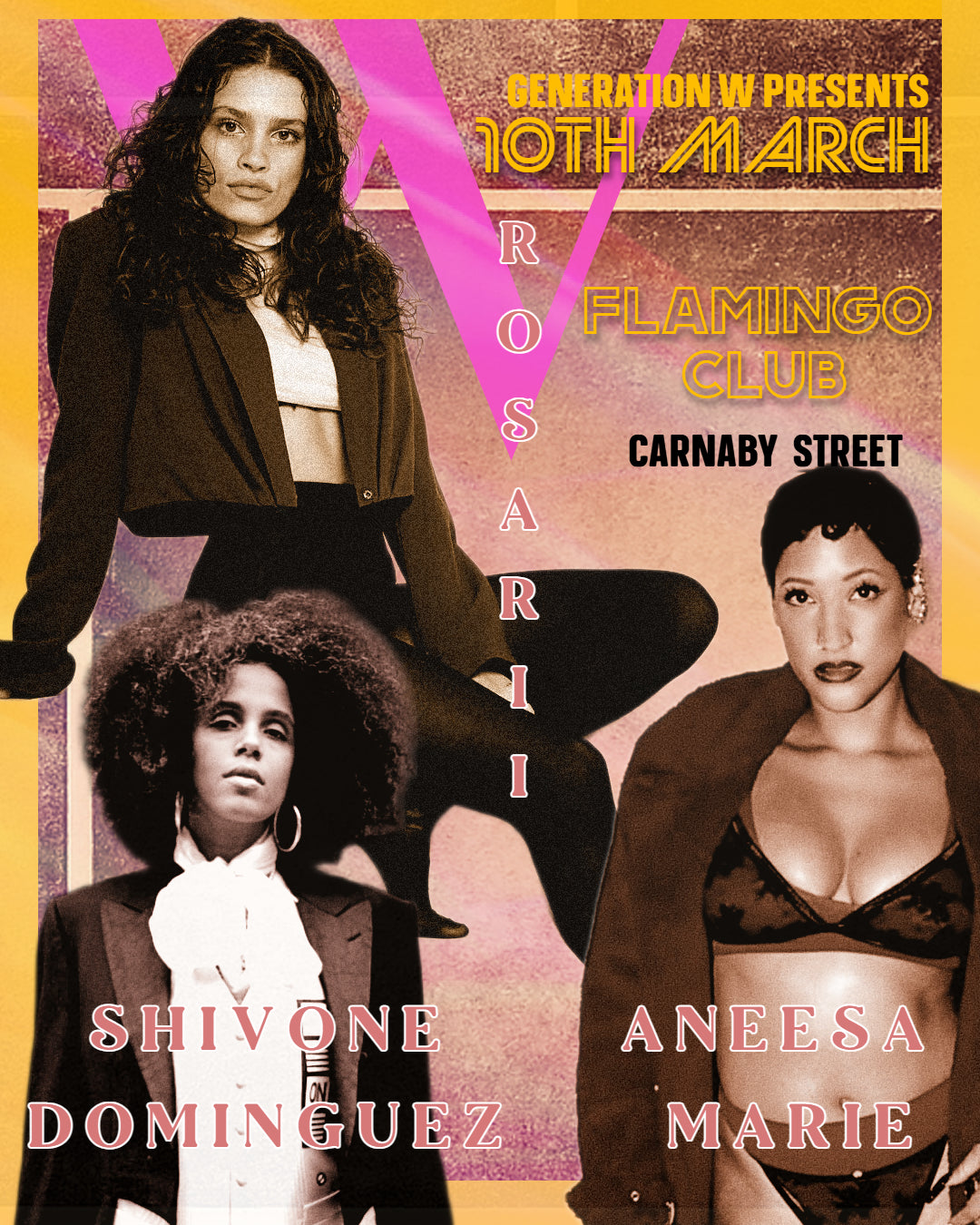 Generation W on Carnaby Street (Flamingo Club - Digital Ticket)